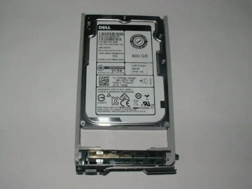 Dell 600GB TRCN6 12 Gb/s 2.5" SAS Hard Drive HUC156060CSS204 with Tray