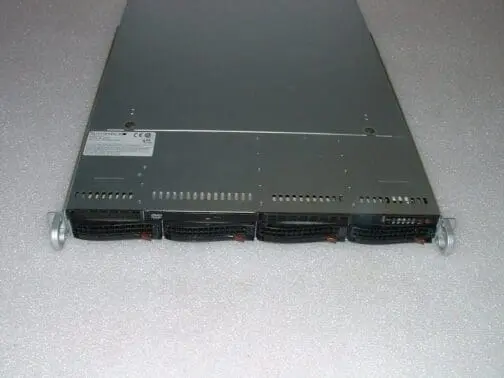 Supermicro 1U Server X8DTU-F 2x Xeon E5645 2.40ghz 12-Cores 48gb DVD Rails