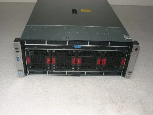 HP Proliant DL580 G8 4x Xeon E7-4880 v2 2.5ghz 60-Cores 128gb 2x 300gb 4x 1200w