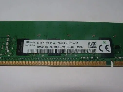 SK Hynix 8GB PC4-2666V 1Rx8 ECC RAM HMA81GR7AFR8N-VK Server Memory Tested