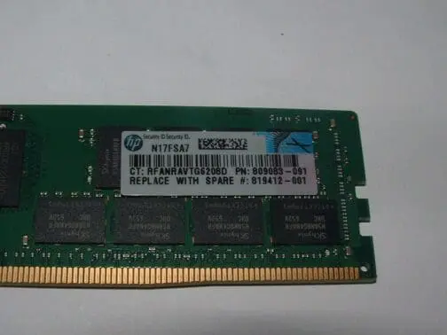 HP 809083-091 / 819412-001 ___ 32GB 2RX4 PC4-2400T-RB2-11 Server Memory - Image 2