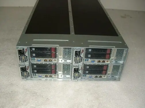 Supermicro 4U 32x 3.5 Bays 4-Nodes / 8x E5-2630 v3 2.4Ghz / 256gb Ram / 9207-8i - Image 2