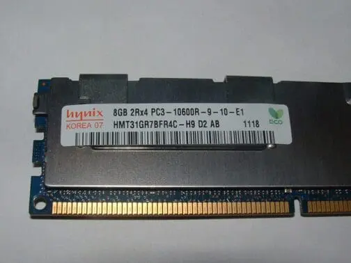 Hynix 9x 8GB PC3-10600R 2Rx4 DDR3-1333 240-Pin Server Memory - Image 2