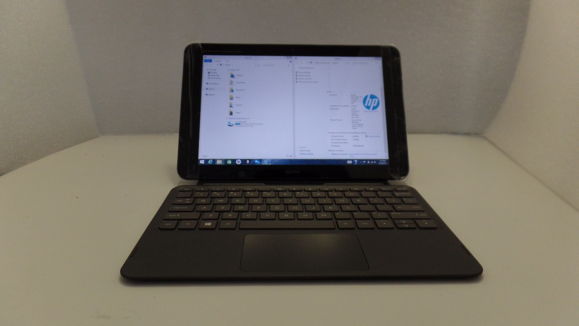 Hp Pavilion X2 10 K010nr Touchscreen Tablet Pc 32gb 1 33ghz 2gb Windows 8 1 Garland Computers