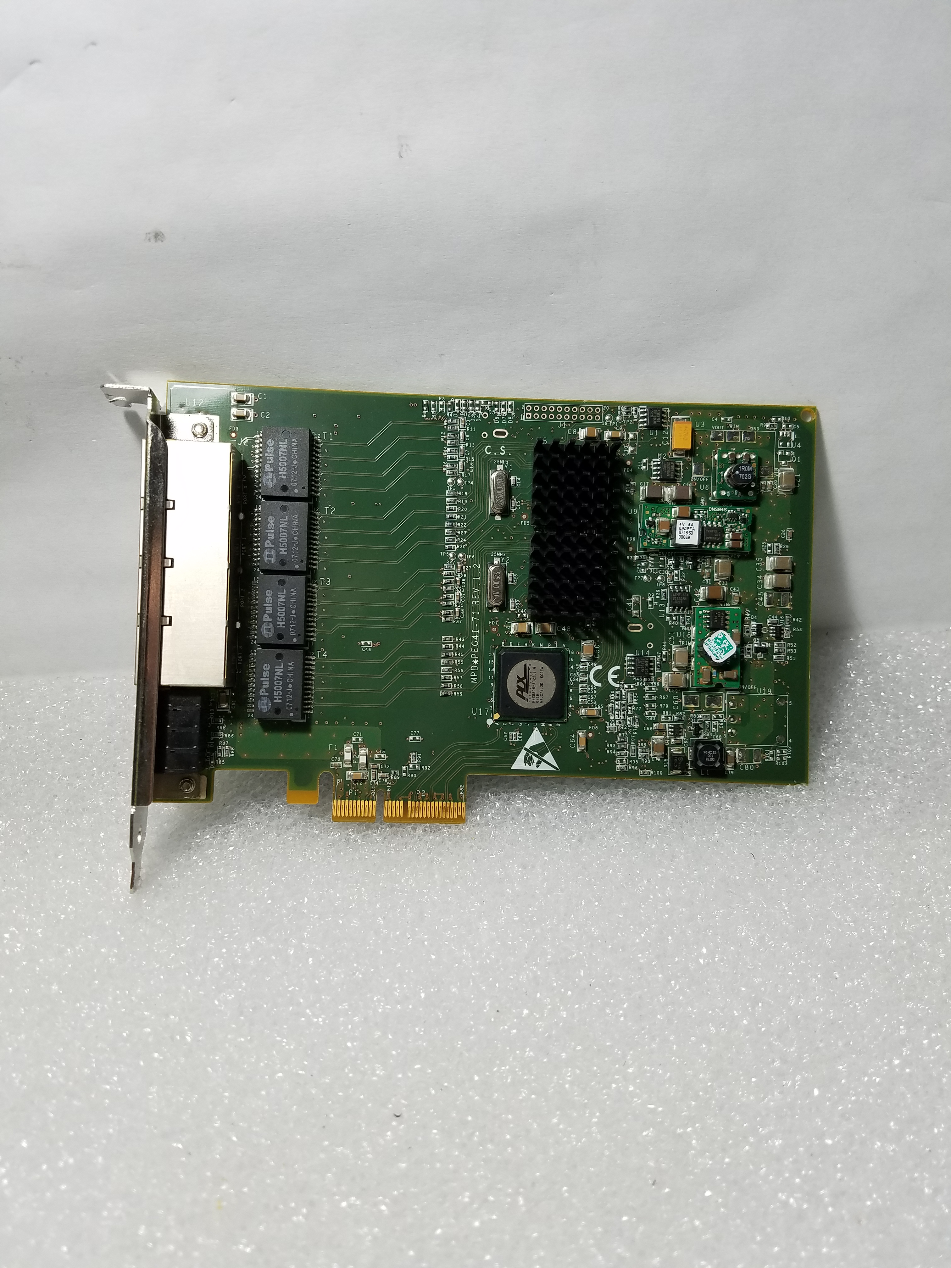 Silicom LTD 4 Port PCI-Express Copper Gigabit Ethernet PEG4I-RoHS – Garland  Computers