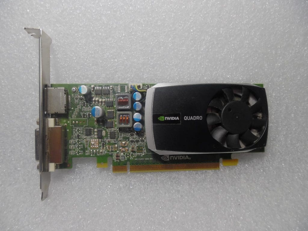 Dell Nvidia Quadro 600 1GB 128-Bit DDR3 PCI-E Video Graphics Card PWG0F ...