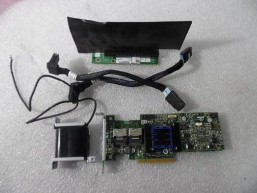 Adaptec ASR-6805T 6Gb/s SATA/SAS Raid Controller + Battery +Riser Board