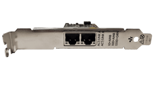 HP Ethernet Gigabit 2 Port 361T Adapter PCI-e 656241-002 652495-002 High Profile - Image 2