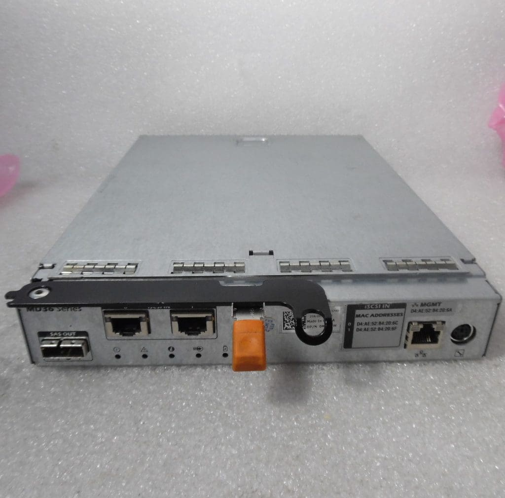 Dell PowerVault MD3600i MD3620i // M6WPW Dual Port 10GbE iSCSI ...