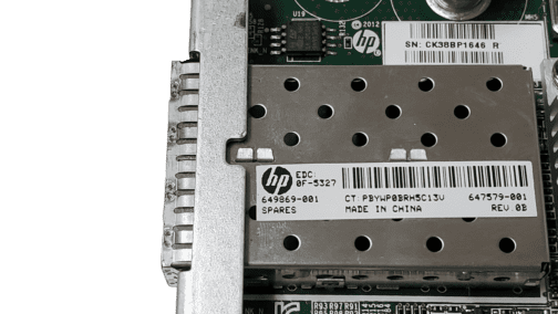 HP 647579-001 / 649869-001 530FLR 10GB Dual Port Flexible Ethernet Adapter No SFPs - Image 4