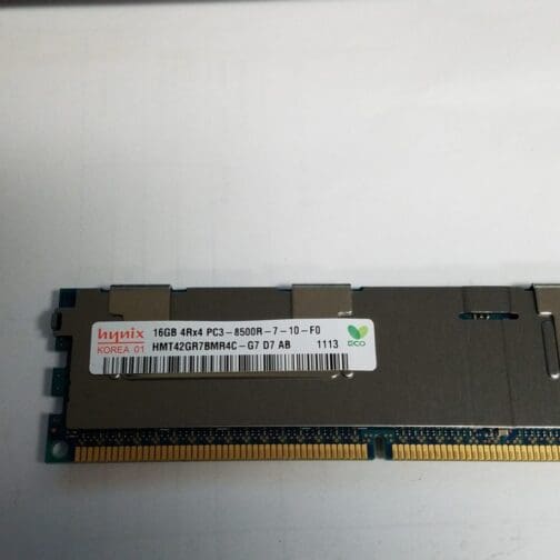 Hynix HMT42GR7BMR4C 16GB PC3-8500R 4Rx4 Registered ECC Server Memory/Ram