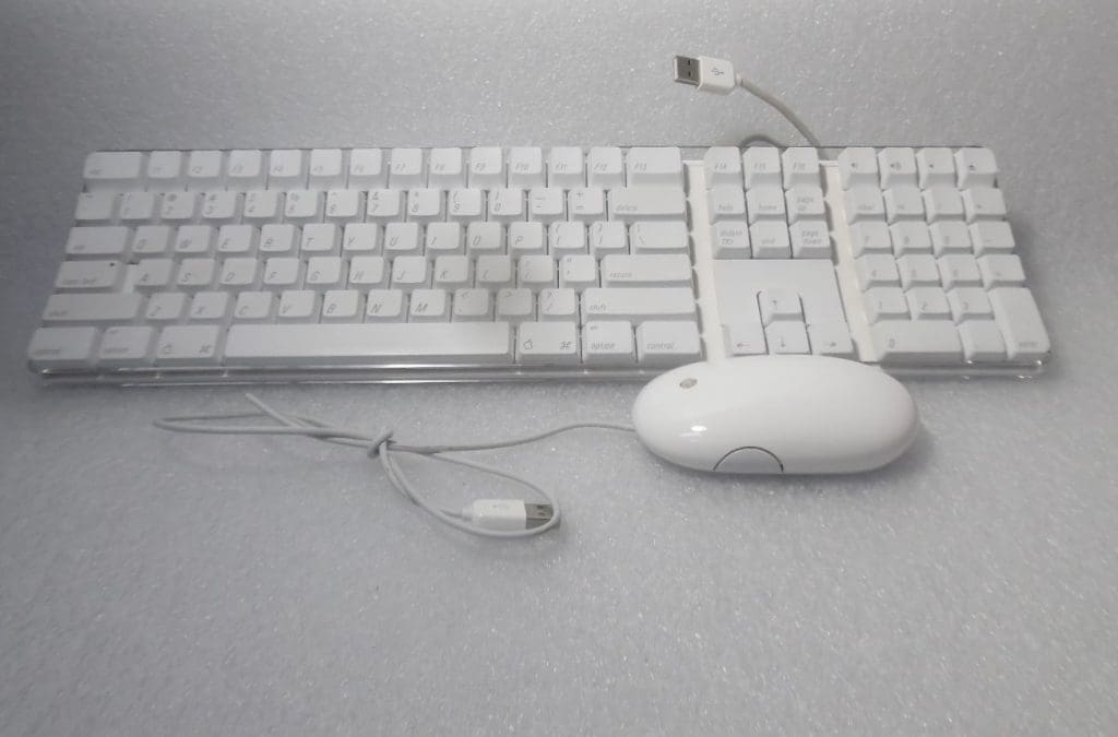 USB Wired Apple Keyboard A1048 & Apple Mouse A1152 Bundle – Garland ...