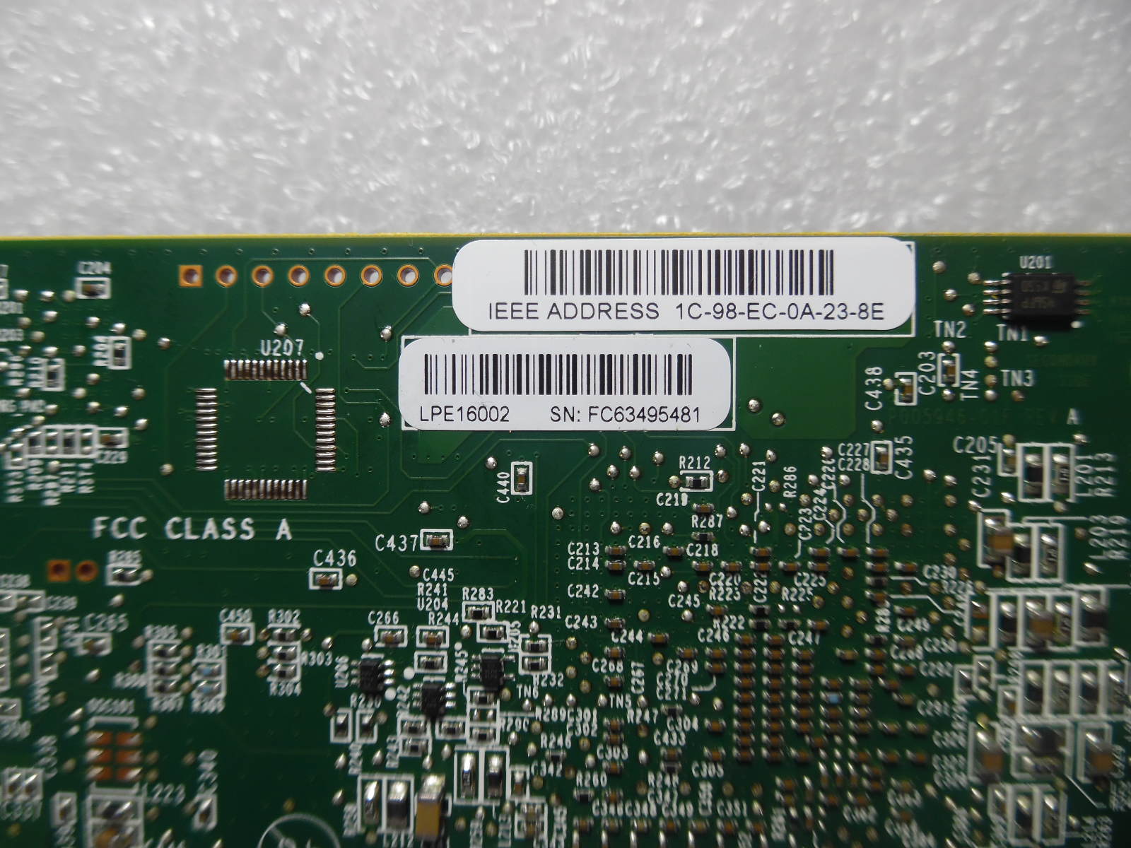 HP C8R39A SN1100E // 793443-001 // 719212-001 16GB 2-Port FC HBA FH No ...