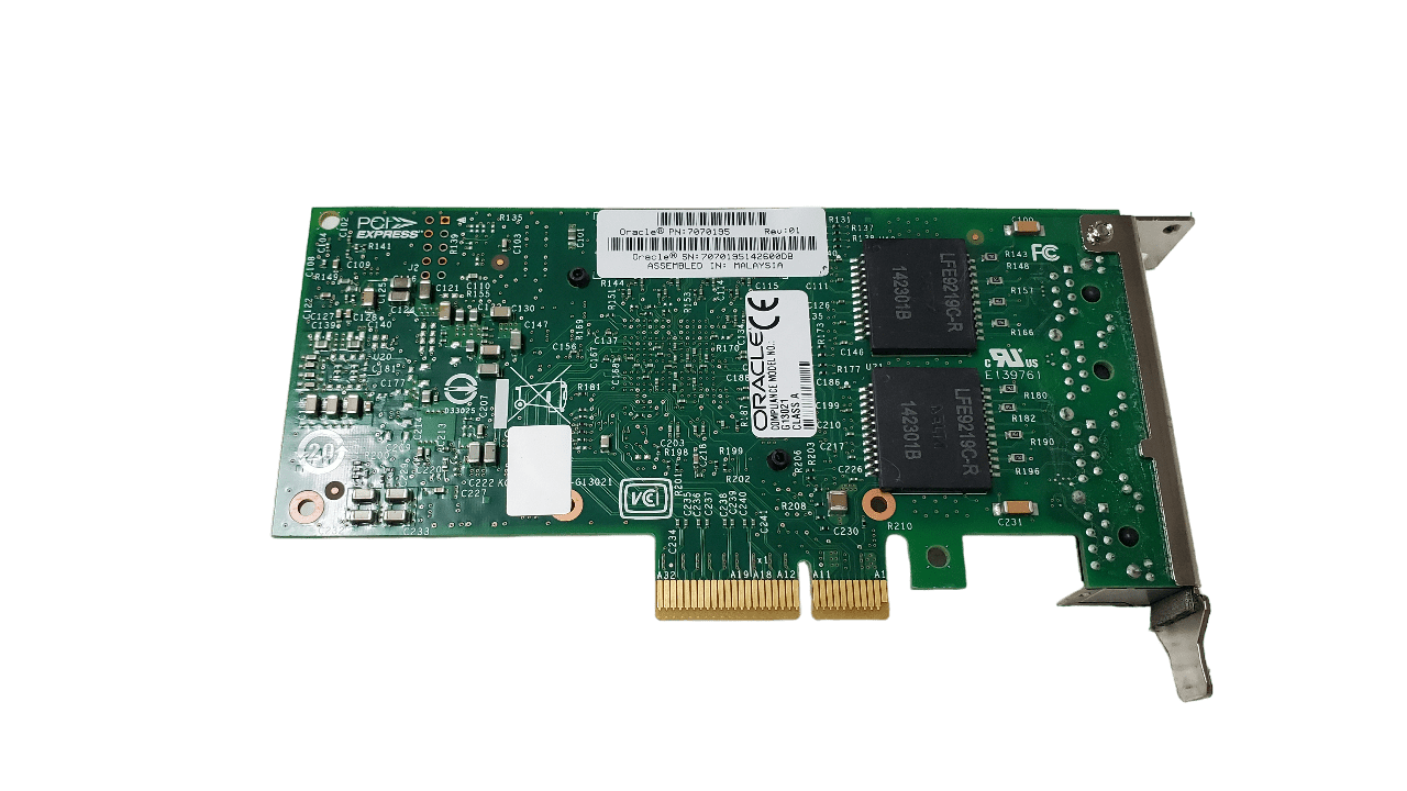 Sun Oracle 7070195 // G13021 Quad Port PCI-E 2GB Ethernet Adapter – Garland  Computers