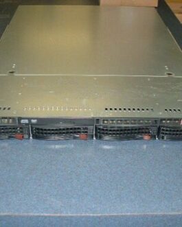 Supermicro 1U Server X9DRI-LN4F 2x E5-2650 V2 2.6ghz 16 Cores 32gb 4xTrays Rails