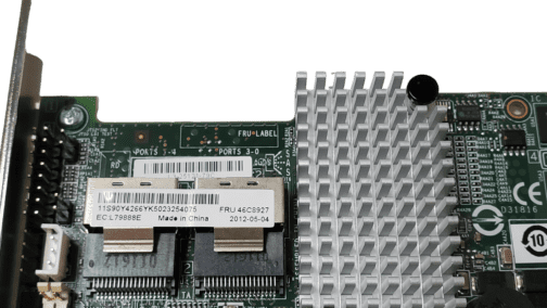 LSI IBM L3-25121 46C8927 SAS PCIe x8 RAID Controller Card FH Bracket - Image 3