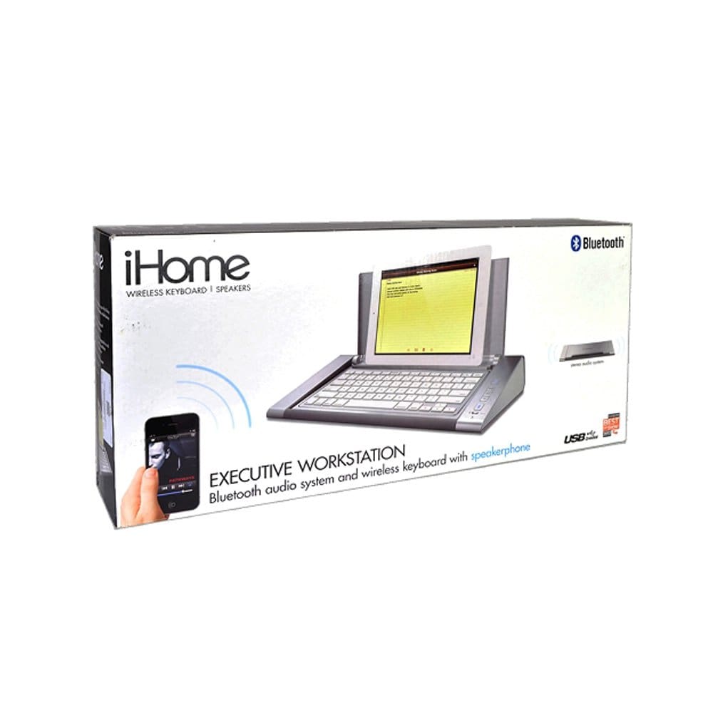 ihome bluetooth keyboard and wireless speaker