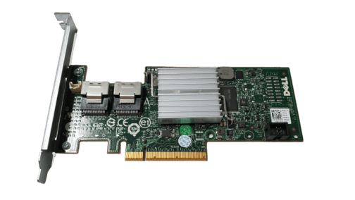 Dell PERC H200 6Gbs PCI-e SAS SATA 8-Port Controller Full Height 47MCV / 65F44