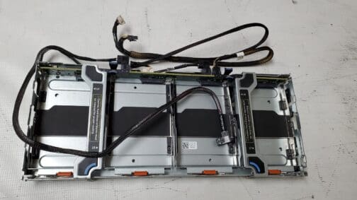 Dell R730XD 4 x 3.5" HDD Cage with Backplane and Cables and Trays 4FHR4