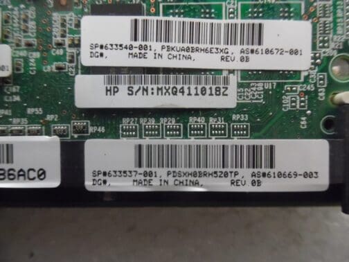 HP 633537-001 P222 512MB FBWC Single Port Raid Controller Full Height - Image 3