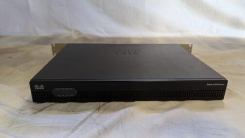 Cisco 4300 Series ISR4321/K9 Integrated Services Router. NO POWER SUPPLY