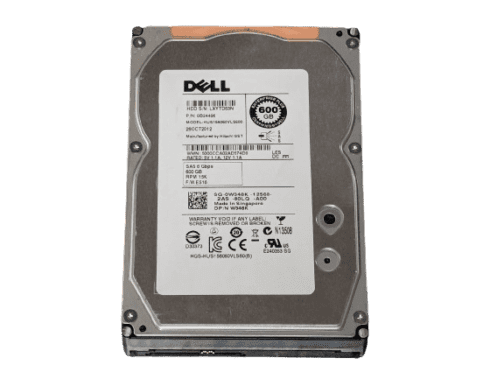 Dell W348K HUS156060VLS600 600GB 3.5" 15K SAS Hard Drive