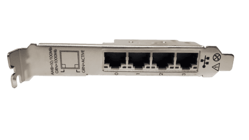 HP 331T 1GB Quad Port Ethernet Adapter 647592-001 / 649871-001 FH Bracket - Image 2