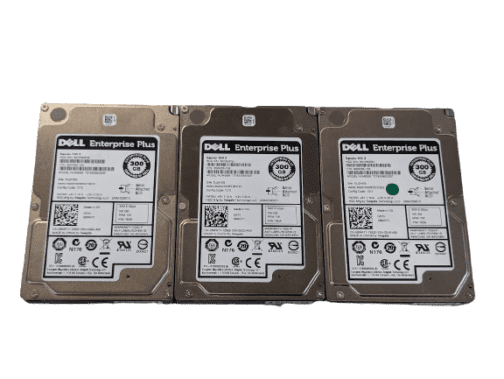 Lot Of 3 Dell 8WR71 SAS 300GB 15K 6Gbps Enterprise Plus Hard Drive ST9300653SS