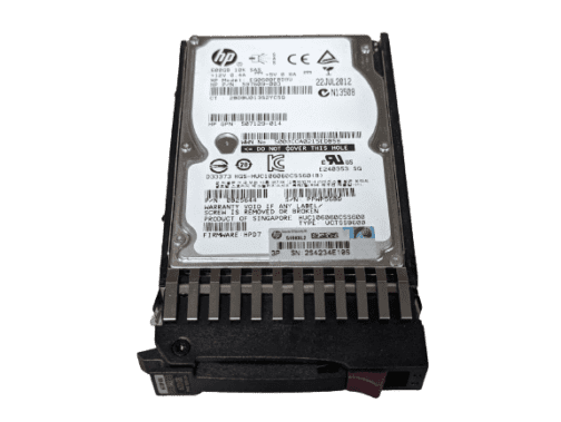 HP 597609-003 600GB 10K 6Gbps SAS 2.5" EG0600FBDBU w/G7 Tray