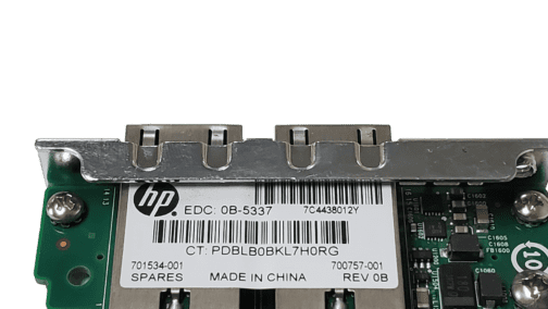 HP 533FLR-T FlexFabric 10GB Dual Port Network Adapter 700757-001 / 701534-001 - Image 4