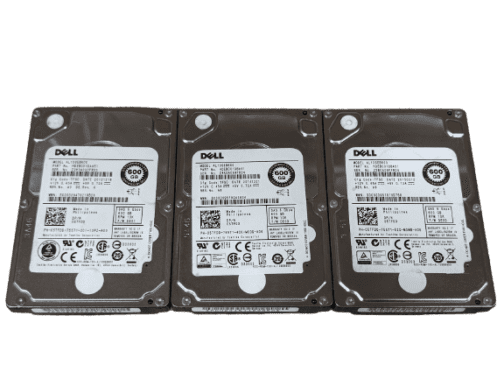 LOT OF 3 Dell 5TFDD 600GB Enterprise 2.5" SAS Hard Disk Drive AL13SEB600