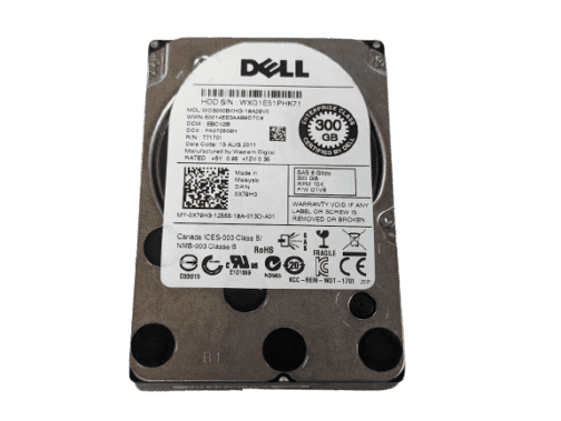 Dell 300GB X79H3 SAS 6Gb/s 2.5" Server Enterprise Hard Drive WD3000BKHG