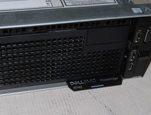 Dell PowerEdge R740 2x Gold 6132 2.6GHz 28-Core 128gb H740p 2x 240gb SSD 2x750w Bezel - Image 3