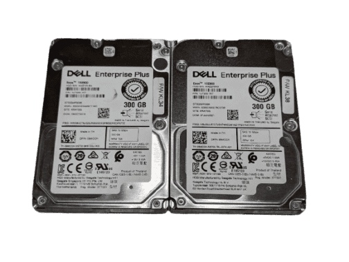 LOT OF 2 Dell 300GB 9MCCH 12gb/s 2.5" SAS Enterprise Server HDD ST300MP0006