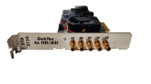 DekTec DTA-2154 Quad HD-SDI/ASI Input/Output PCIe x4 Adapter Full Height - Image 2