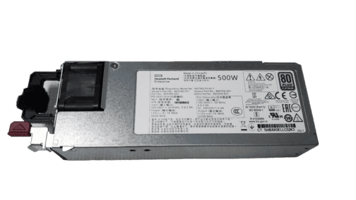 HP HSTNS-PL40-1 500W 80 Plus Platinum Power Supply 865399-201 / 866729-001