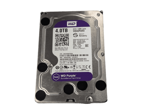 FOR PARTS Western Digital WD Purple 4TB HDD SATA lll Hard Drive WD40PURX