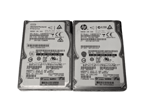 LOT OF 2 HP 900GB 641552-004 SAS Server Hard Drive EG0900FBVFQ