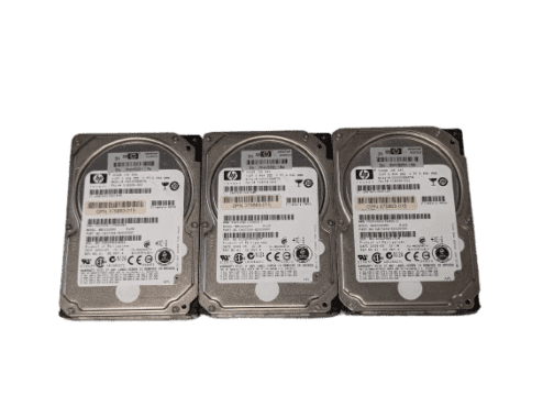 LOT OF 3 HP 300GB 10K 518006-002 SAS 2.5" Server Hard Drive DG0300BARTQ