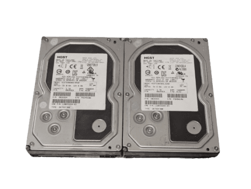 LOT OF 2 HGST 3TB 0B26924 3.5" SAS Server Hard Drive 512 Format HUS724030ALS640