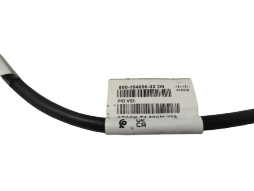 Cisco 20" Stack-T4-50CM V02 Cable 800-104696-02 D0 - Image 2