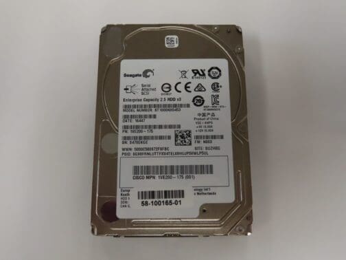 Cicso Seagate 1TB 7.2K SAS 12Gb/s 2.5" Hard Drive ST1000NX0453 1VE200-175