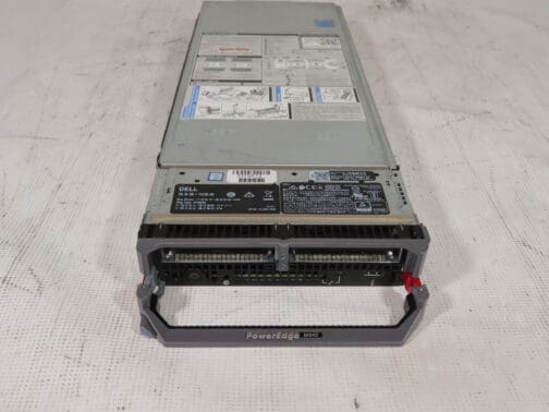 Dell PowerEdge M640 Blade Server 2x Gold 6140 2.3GHz 256GB H330 2x 240gb SSD