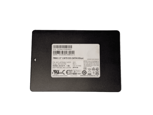 Samsung MZ-7LH3T80 3.84TB PM883 SATA 2.5" 6Gbps Solid State Drive