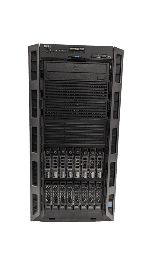 Dell Poweredge T430 2x E5-2680 v4 2.4GHz 28-Cores 256gb H330 8x Trays 495w - Image 2