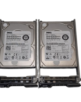 LOT OF 2 Dell 0453KG 600GB 10K 2.5″ SAS 12Gbps Enterprise HDD AL14SEB060N w/Tray