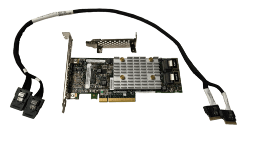 HPE E208i-p SR Gen 10 12G SAS Raid Card 804397-001 with 2x Brackets and Cable