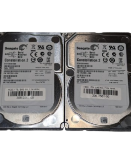 LOT OF 2 Seagate 1TB 9RZ268-004 6Gb/s 2.5″ SAS Server Hard Drive ST91000640SS