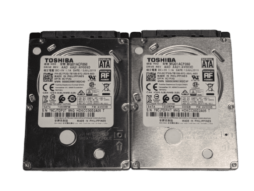 LOT OF 2 Dell 500GB C7F2G 2.5" SATA Laptop Hard Drive MQ01ACF050