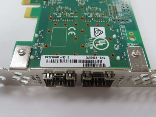 Lenovo 01KR586 ___ Qlogic QLE2692-LNV Dual Port 16Gb HBA Full Height Bracket - Image 4